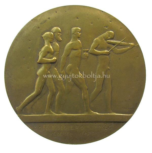 Murnyi Gyula: Blcsessg, Er, Szpsg - szabadkmves plakett